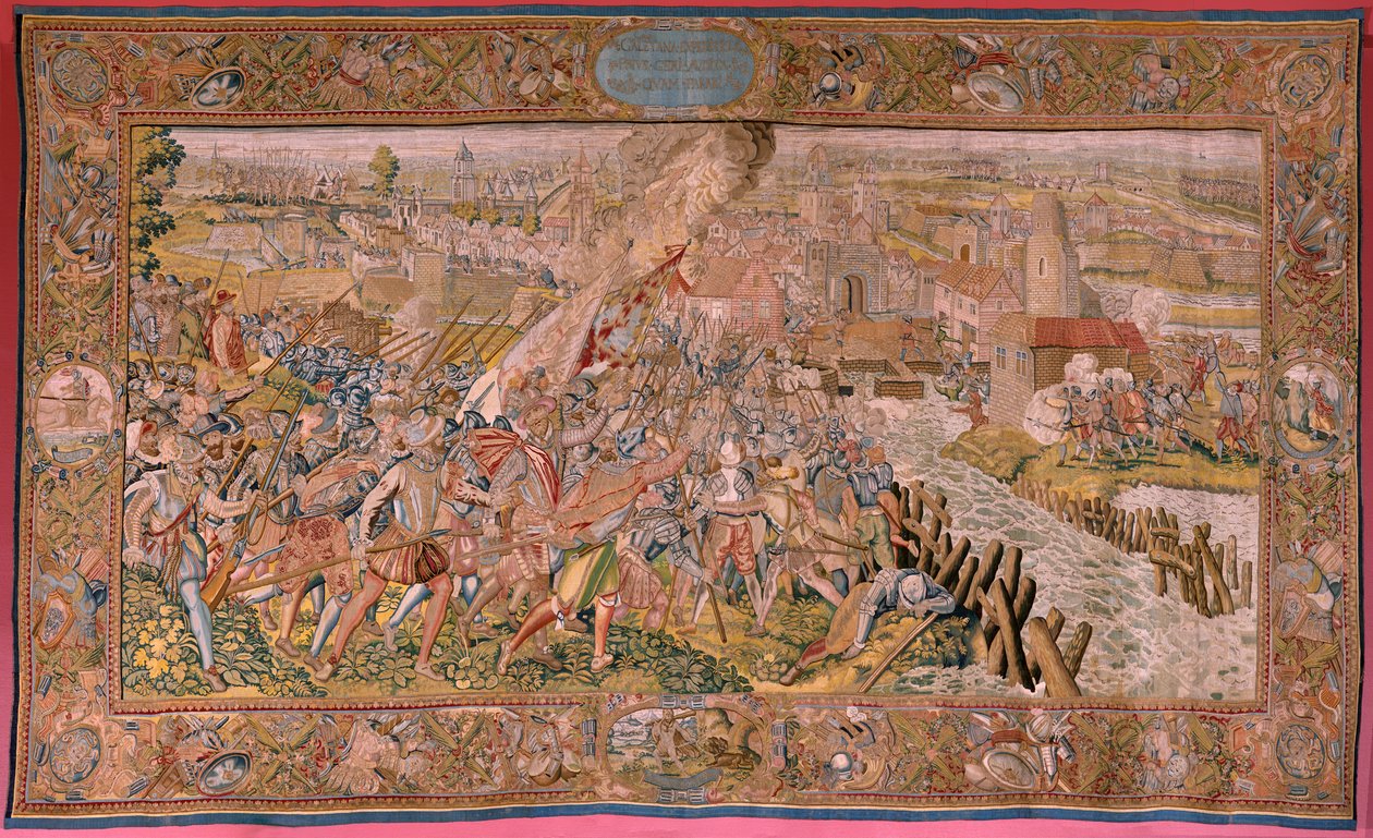 Arazzo fiammingo. Serie Trionfi e battaglie dell