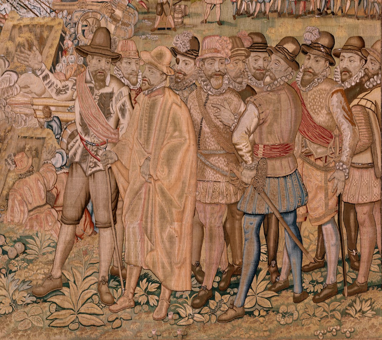 Arazzo fiammingo. Serie Trionfi e battaglie dell