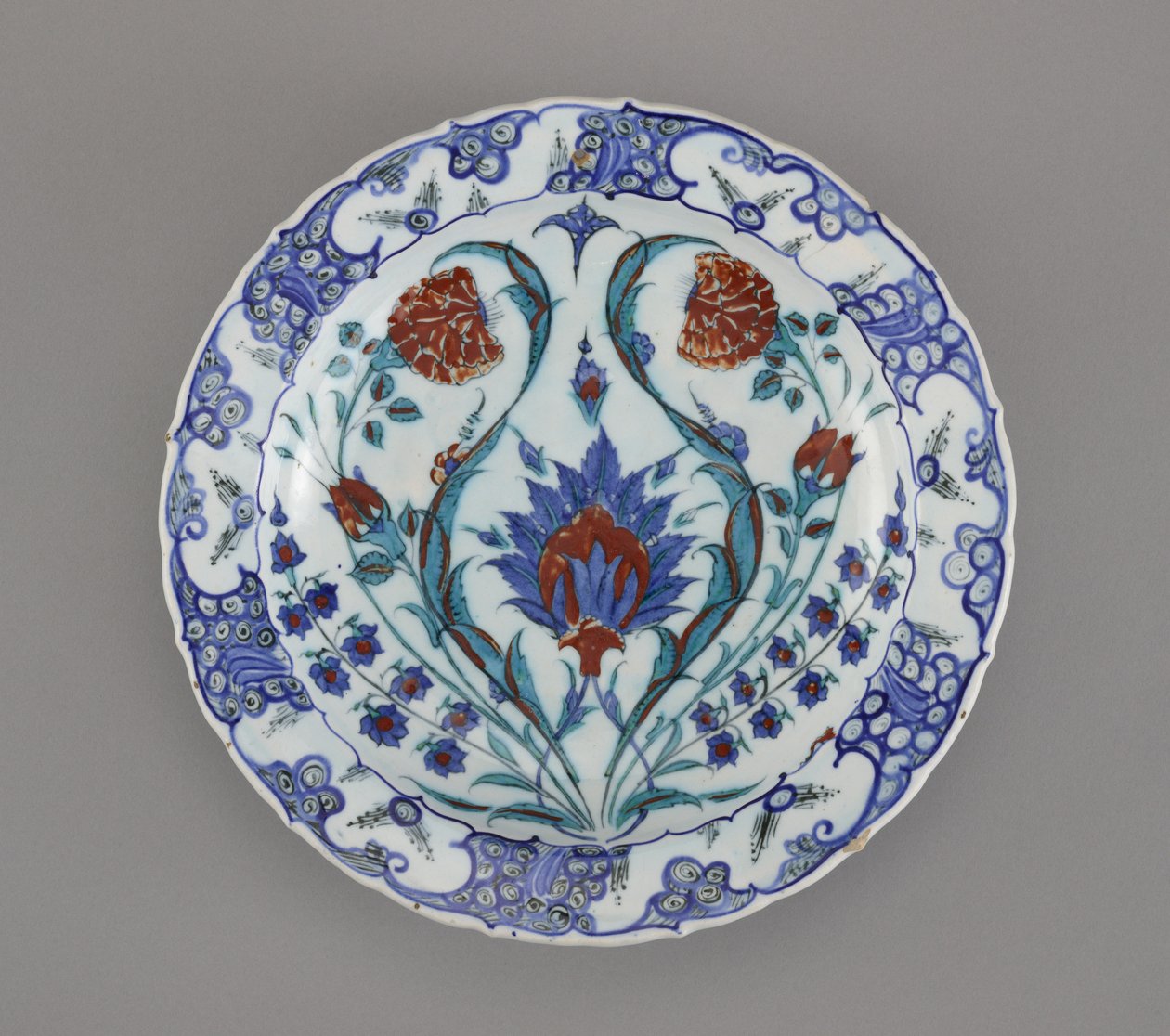 Piatto, Iznik da Ottoman School