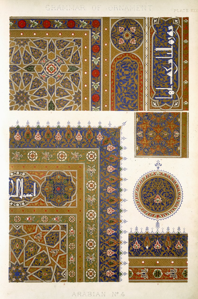 Arabo n. 4, Tavola XXXI, da 