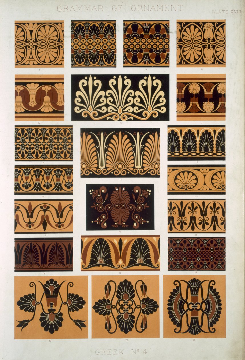 Greco n. 4, Tavola XVIII, da 