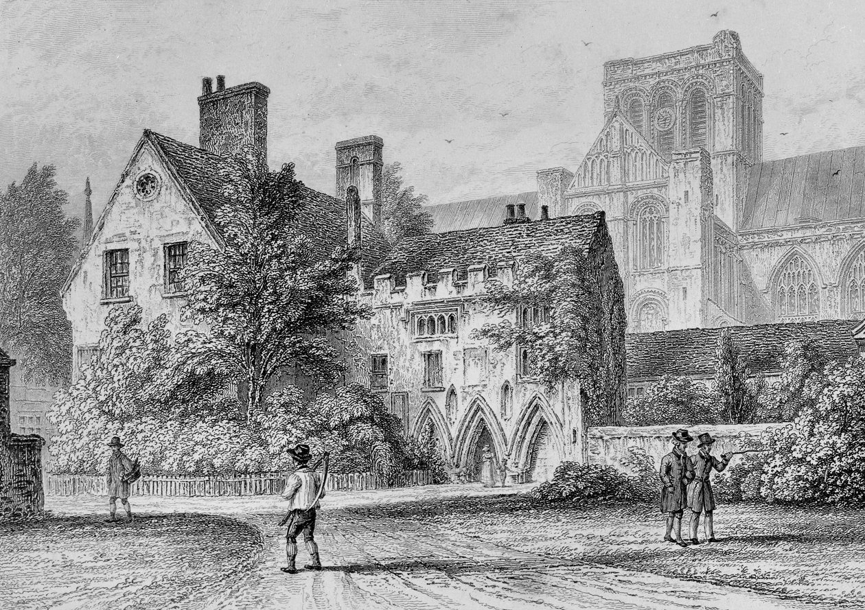 Il Decanato Winchester, c.1830 da Owen Brown Carter