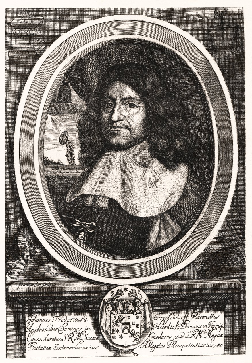 Johan Fredrik von Friesendorff (1617-1669) da P. Willemsen