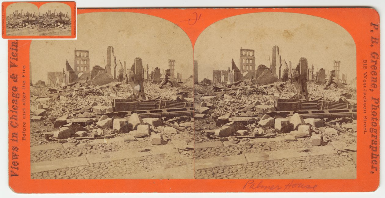 Stereografia del Palmer House dopo l