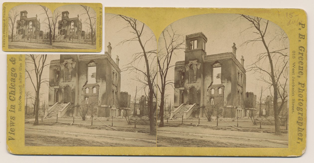 Stereografia del Rumsey House dopo l