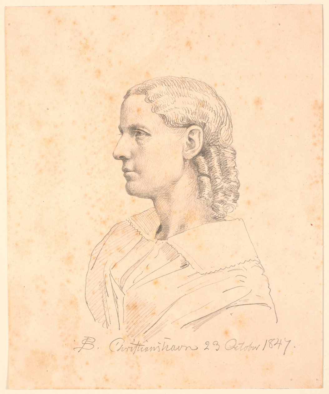 Ritratto di donna da P.C. Skovgaard