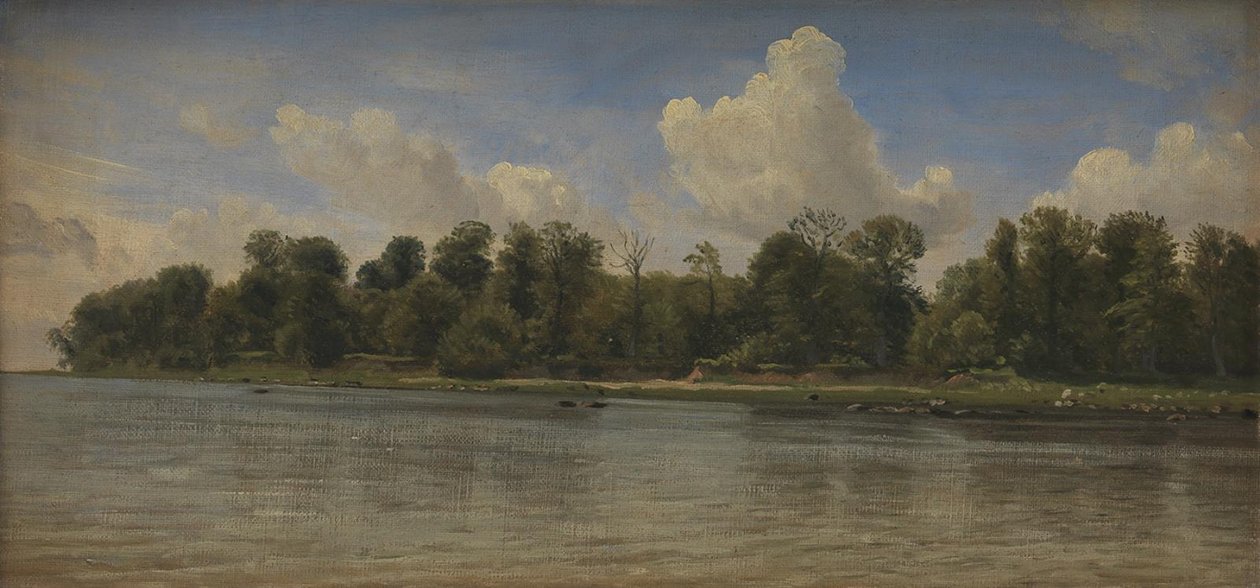 Spiaggia presso Præstø da P.C. Skovgaard
