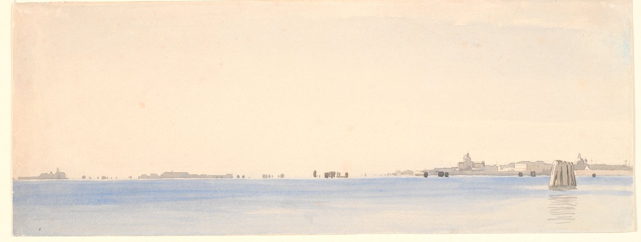 Venezia vista dalla laguna da P.C. Skovgaard