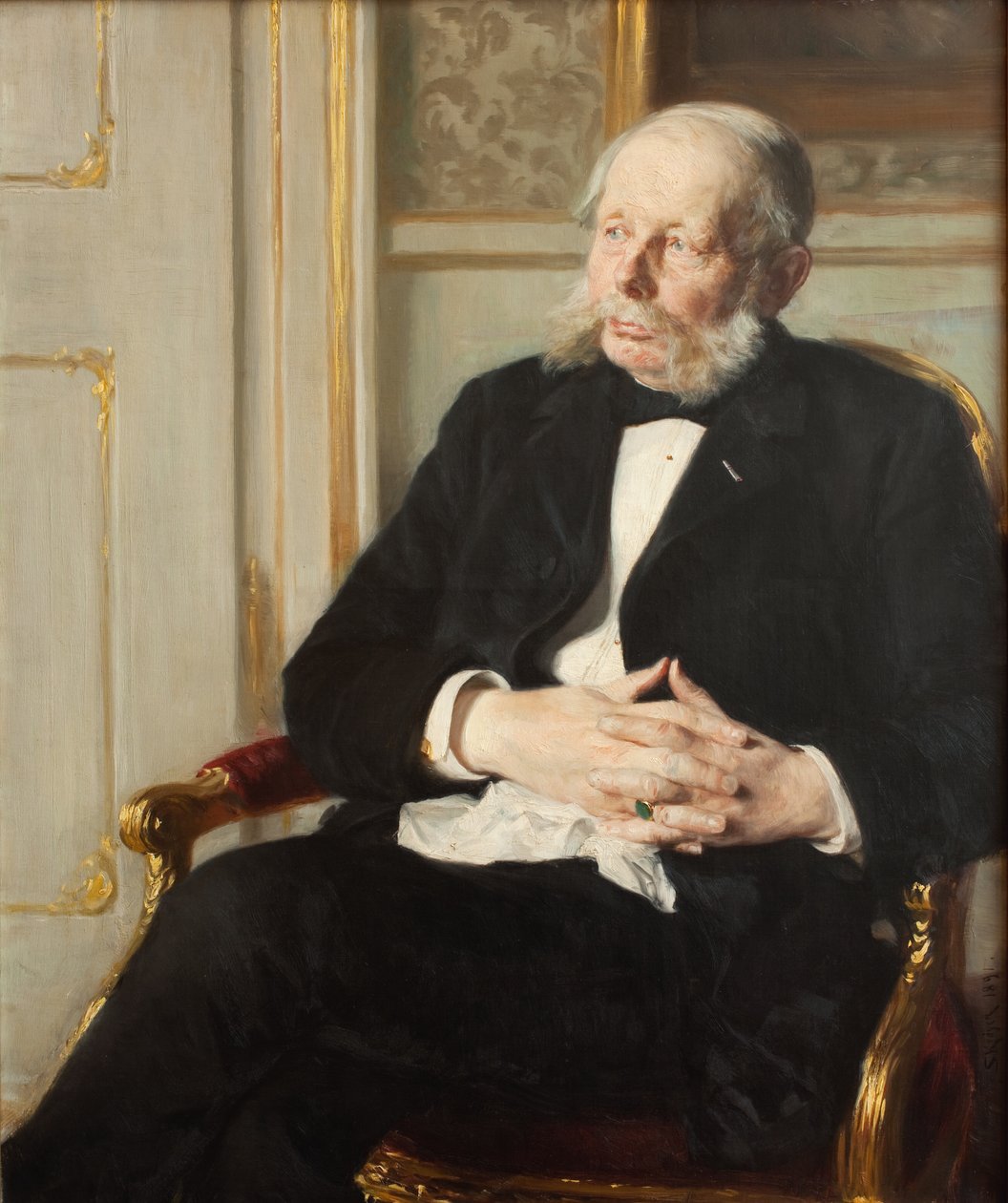 Barone Otto Ditlev Rosenørn-Lehn da Peder Severin Krøyer