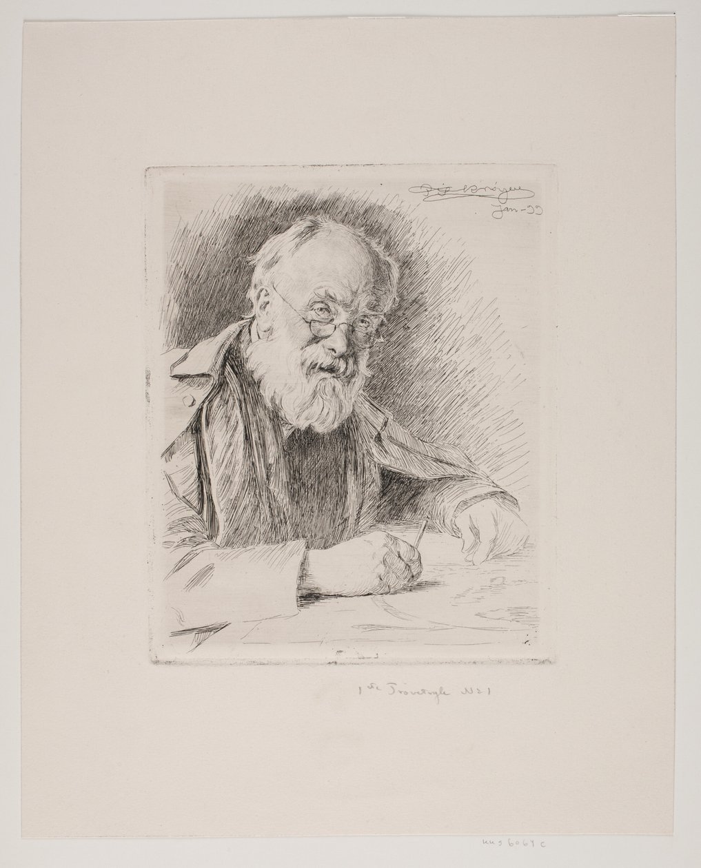 Lorenz Frølich da Peder Severin Krøyer