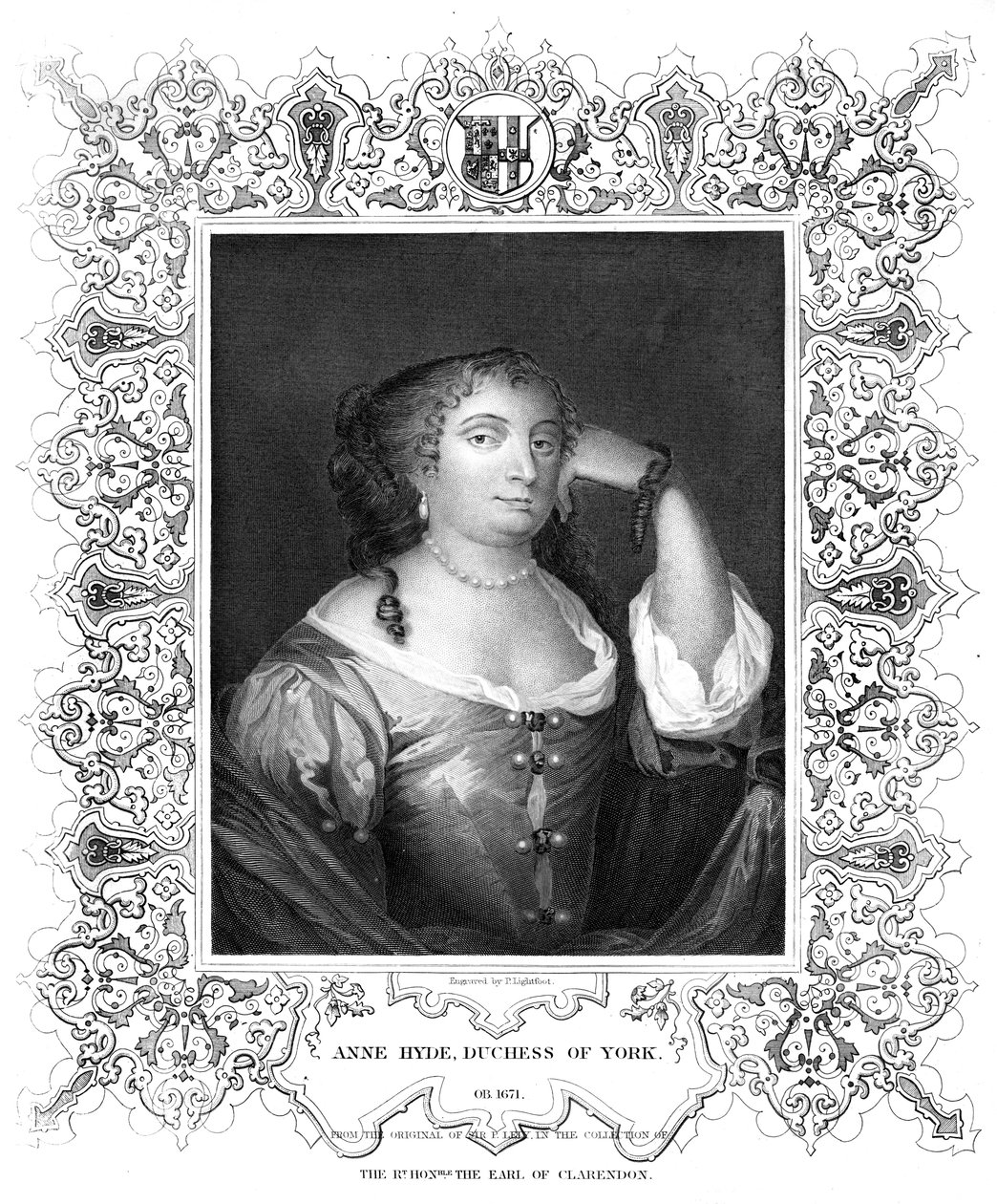 Anna Hyde, Duchessa di York da P. Lightfoot