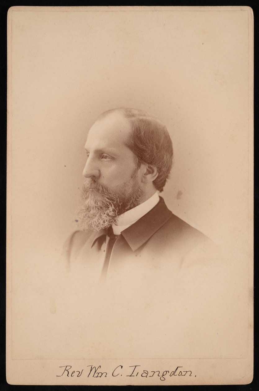 Ritratto del Rev. William Chauncy Langdon da Pach Bros