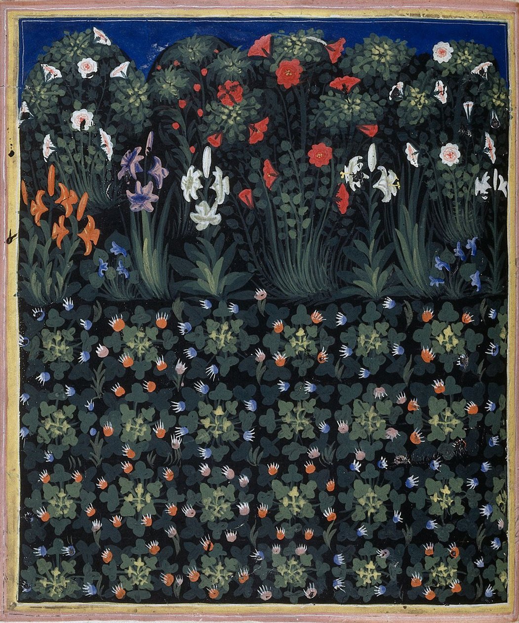 Giardino da Regia Carmina di Convenevole da Prato da Pacino di Buonaguida