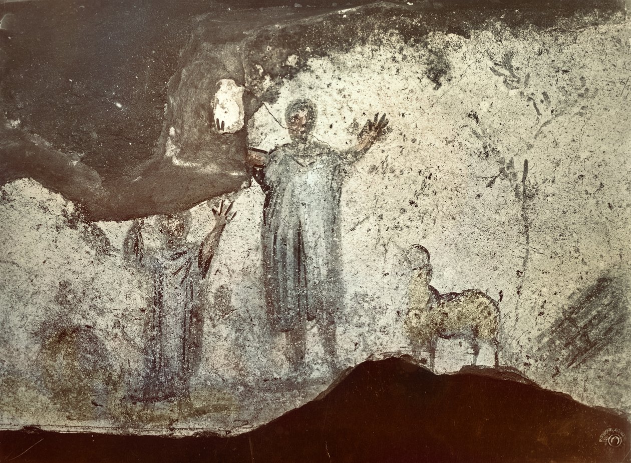 Il sacrificio di Abramo da Paleo Christian