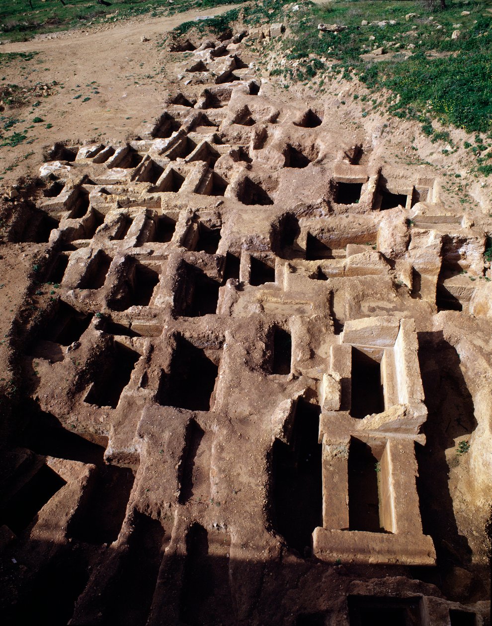 Veduta della necropoli paleocristiana, IV secolo da Paleo Christian