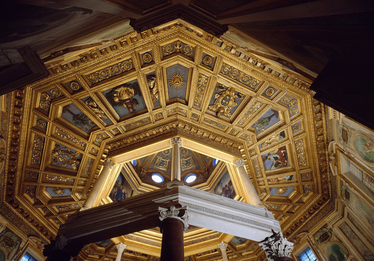 Vista della volta all