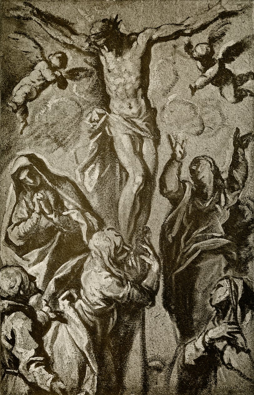 Cristo sulla croce da Palma Il Giovane