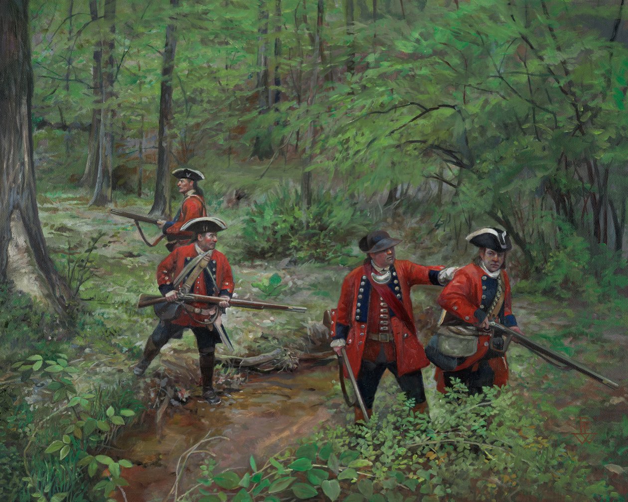 60° Reggimento di Piedi dei Reali Americani, 2013 (olio su tela) da Pamela Patrick White