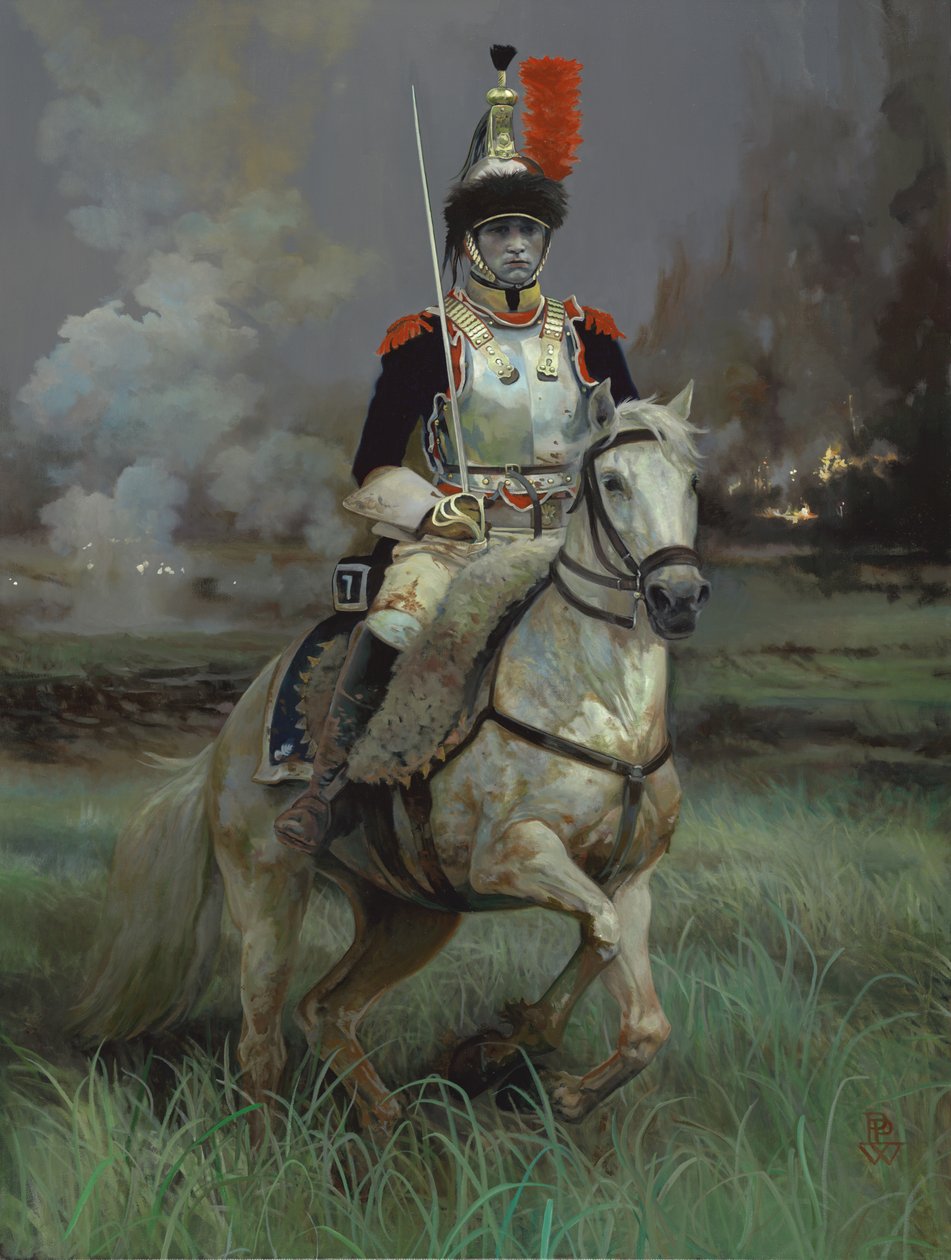 Cuirassier, 2016 (olio su tela) da Pamela Patrick White