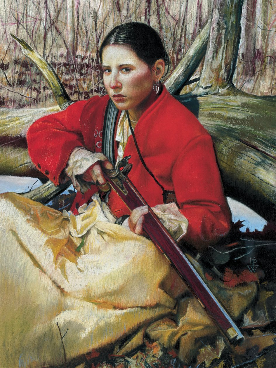 Resistenza, 2002 (pastello) da Pamela Patrick White