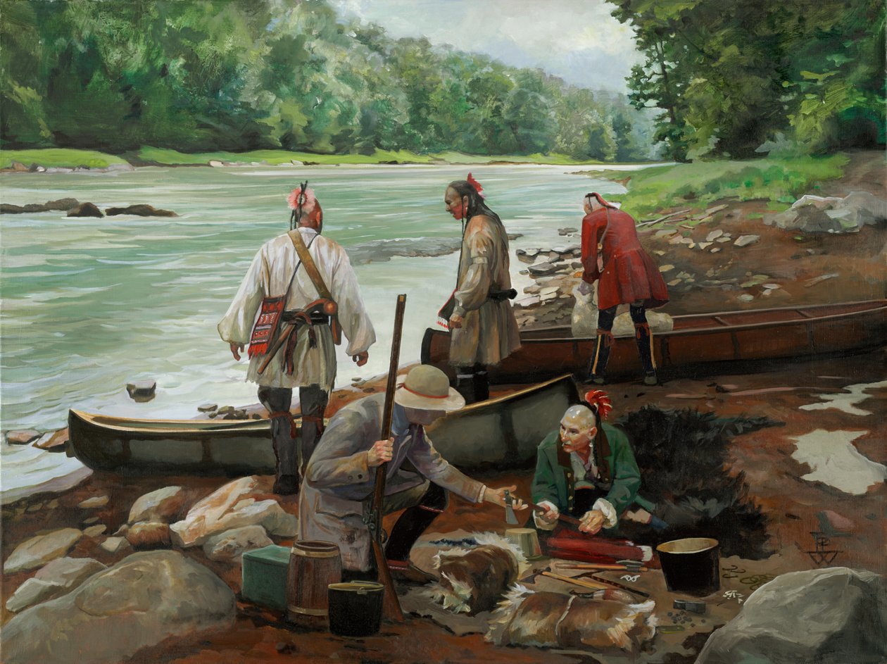 Commercio estero, 2006 (olio su tela) da Pamela Patrick White