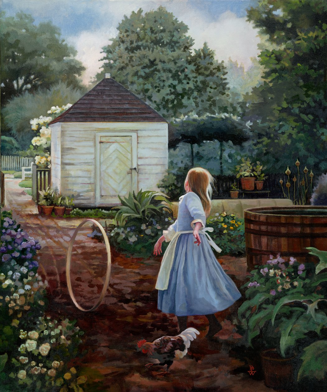Libertà, 2009 (olio su tela) da Pamela Patrick White