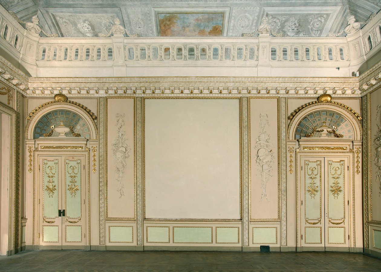 Vista della Sala degli Arazzi, Villa Reale, Monza, Lombardia, Italia da Pandolfo Reschi
