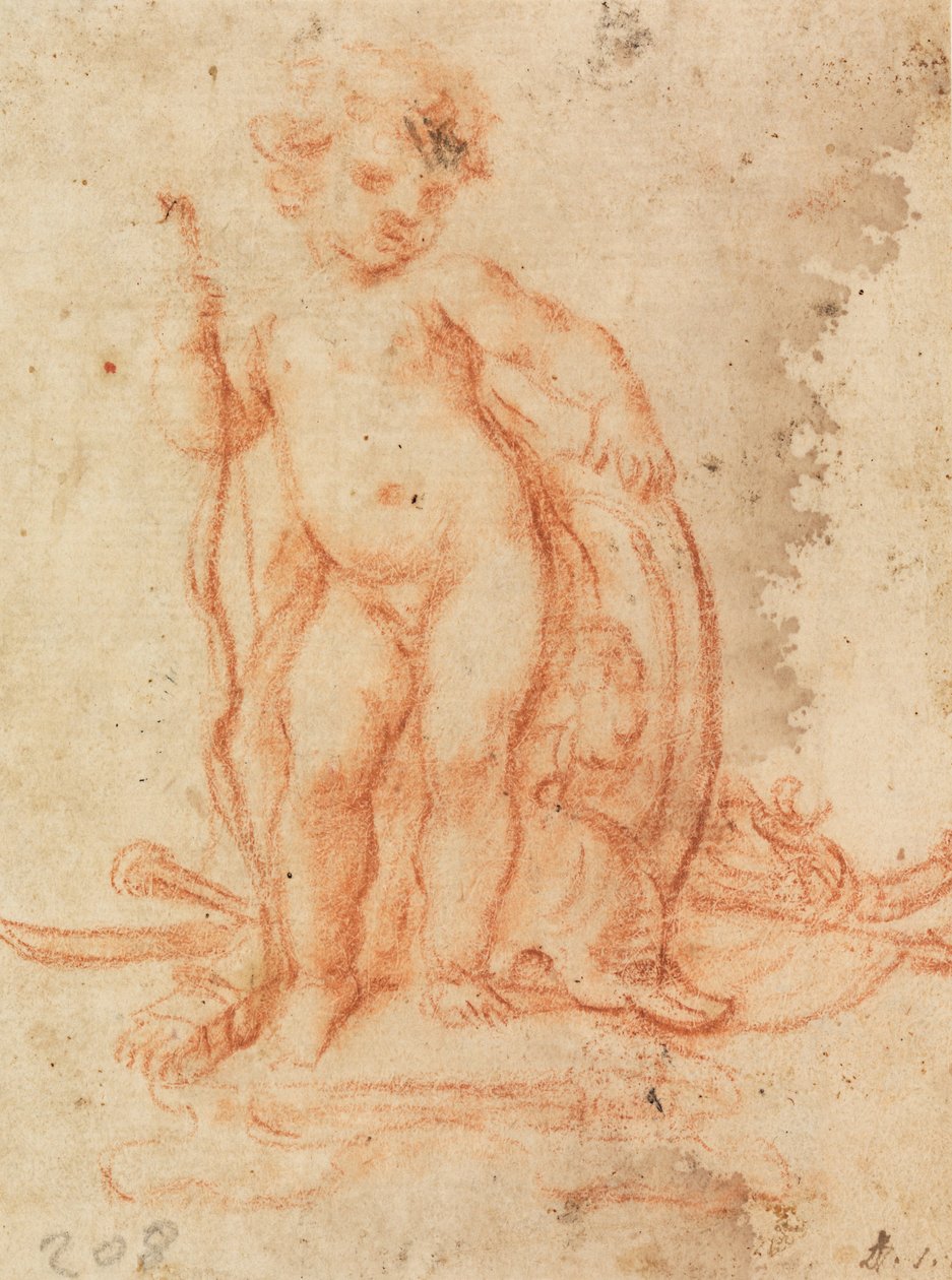 Progetto per Cupido e trofeo di armi da Paolo de Mattheis