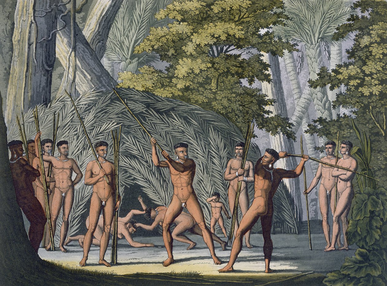 Tribù Botocudos del Rio Grande, Paraguay, da 