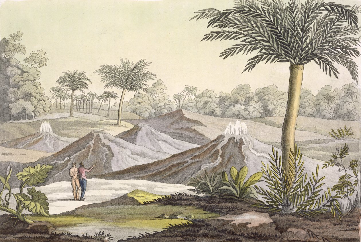 Vulcano di Ario di Turbaco vicino a Cartagena, Colombia, da 