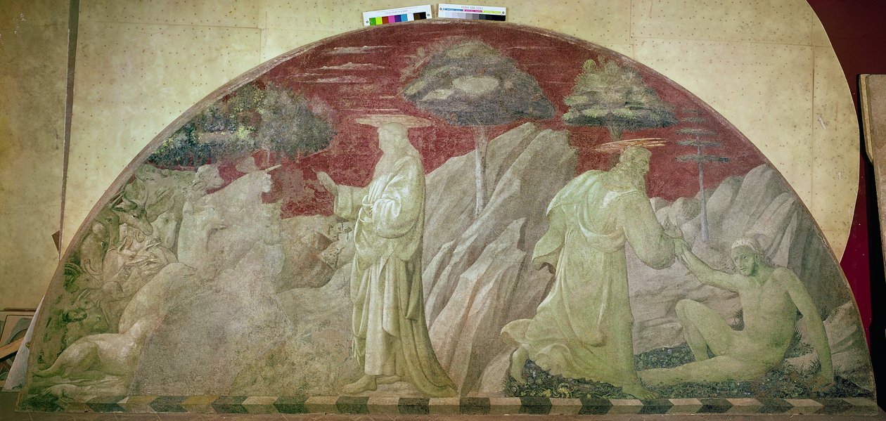 La Creazione degli Animali e di Adamo, 1430 da Paolo Uccello