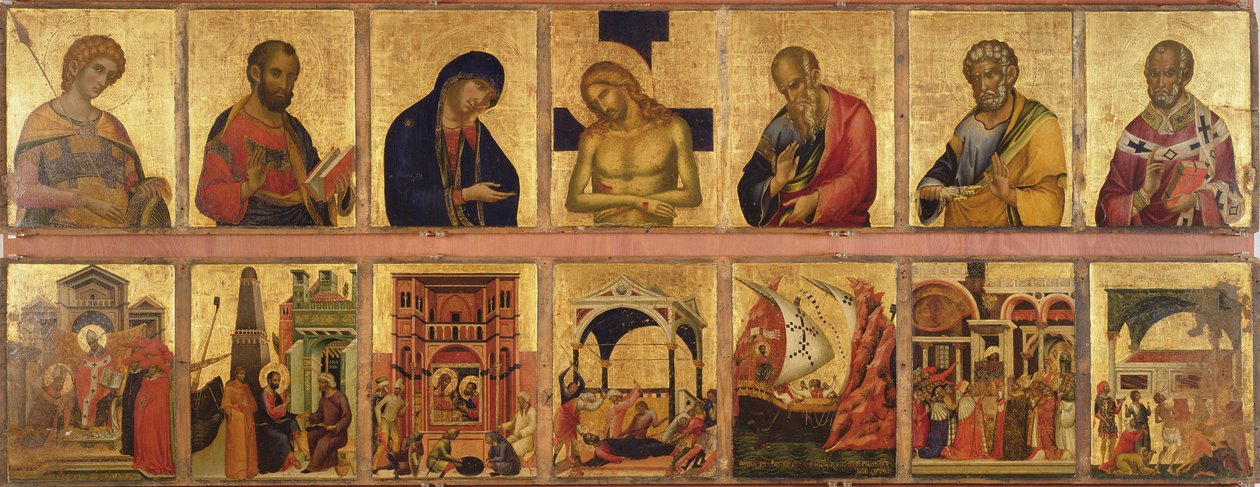 La Pala Feriale, 1345 da Paolo Veneziano