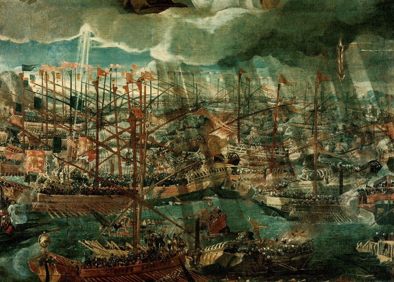 Allegoria della Battaglia di Lepanto (dettaglio) da Paolo Veronese