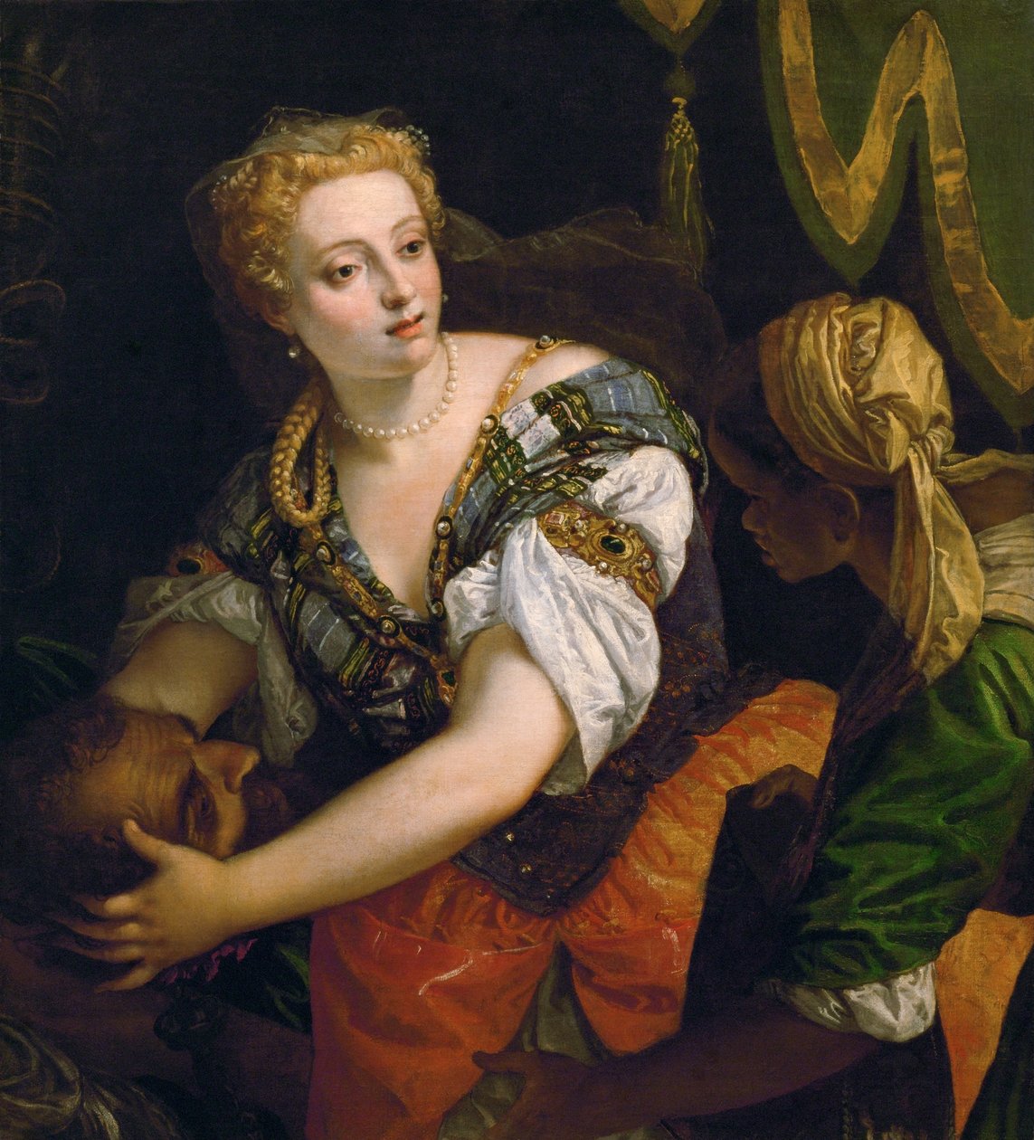 Giuditta con la testa di Oloferne da Paolo Veronese