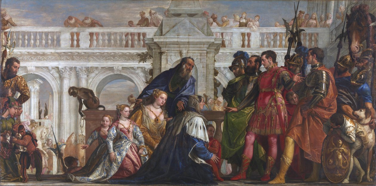 La famiglia di Dario davanti ad Alessandro Magno, 1565-67 da Paolo Veronese