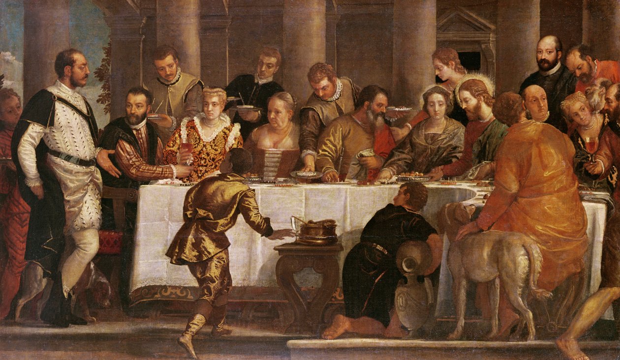 Le nozze di Cana da Paolo Veronese