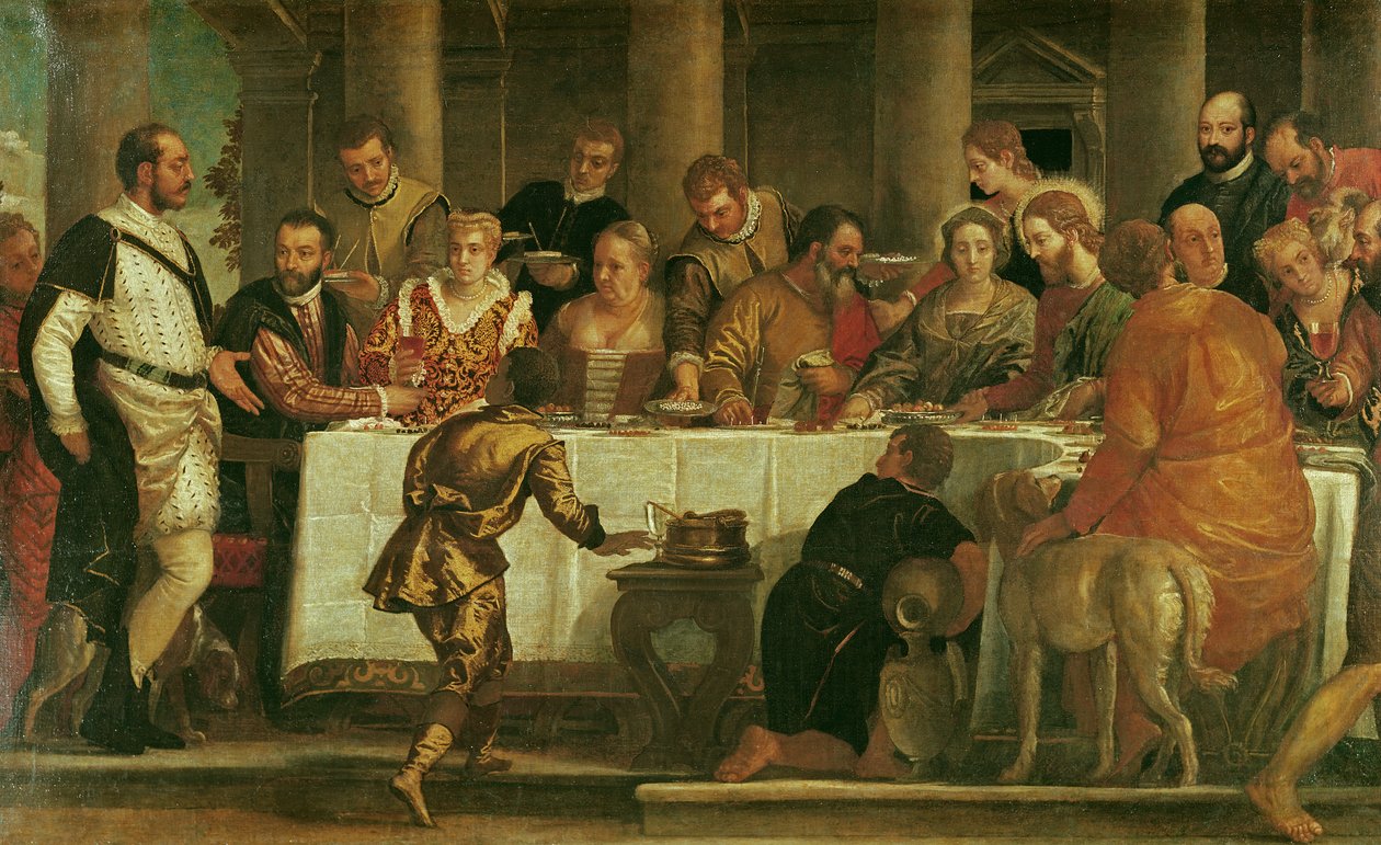 Le nozze di Cana da Paolo Veronese