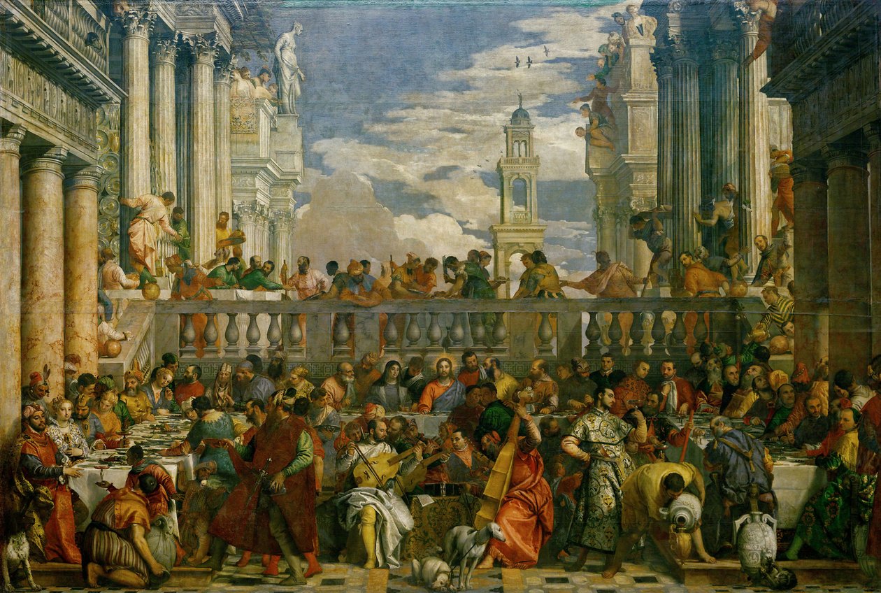 Le nozze di Cana da Paolo Veronese