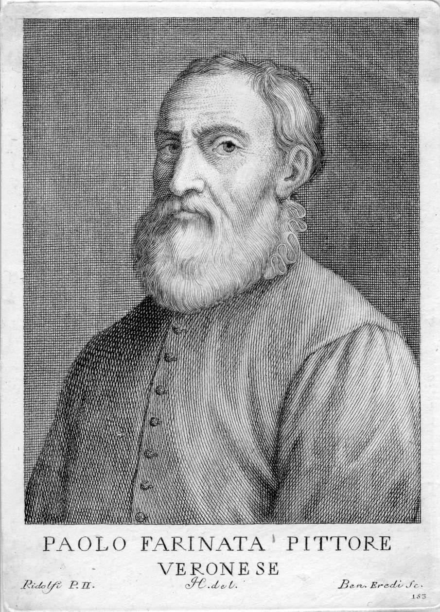 Ritratto inciso da Paolo Farinata