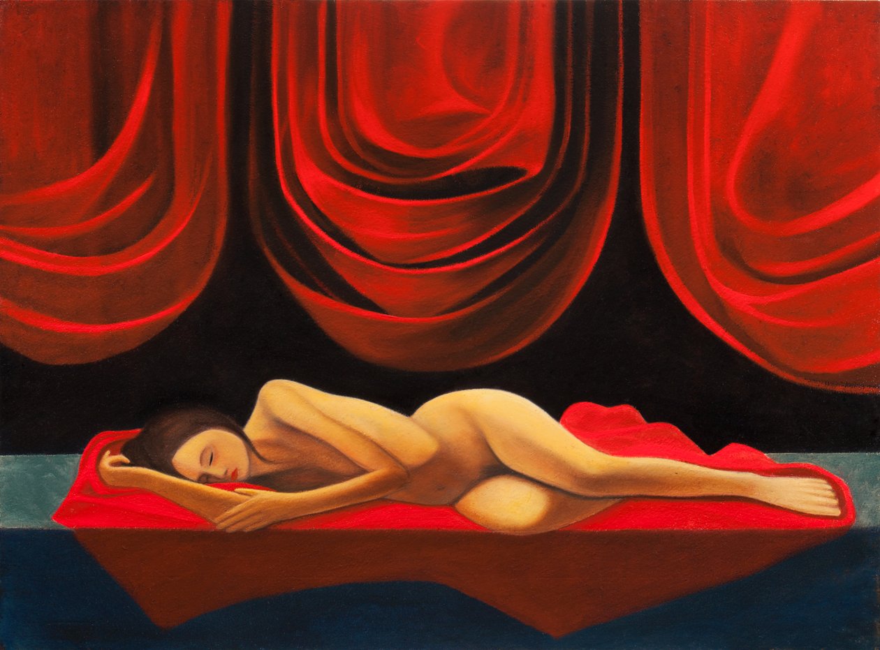 I tre ricordi, 2016 (olio su pannello di legno) da Paolo Perfranceschi