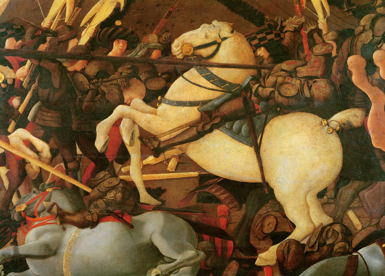 La battaglia di San Romano (dettaglio) da Paolo Uccello