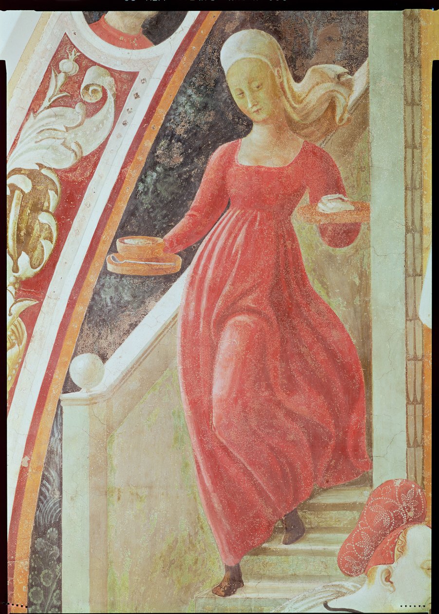 La Nascita della Vergine (dettaglio) da Paolo Uccello