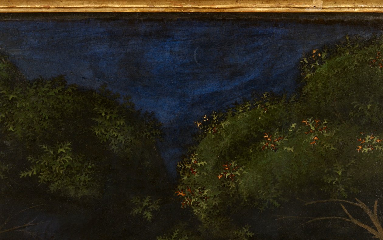 La Caccia nella Foresta, c.1465-70 (dettaglio) da Paolo Uccello