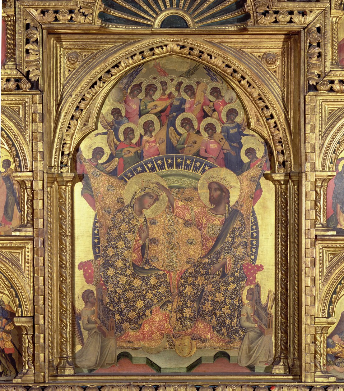 Incoronazione della Vergine (dettaglio del polittico) da Paolo Veneziano