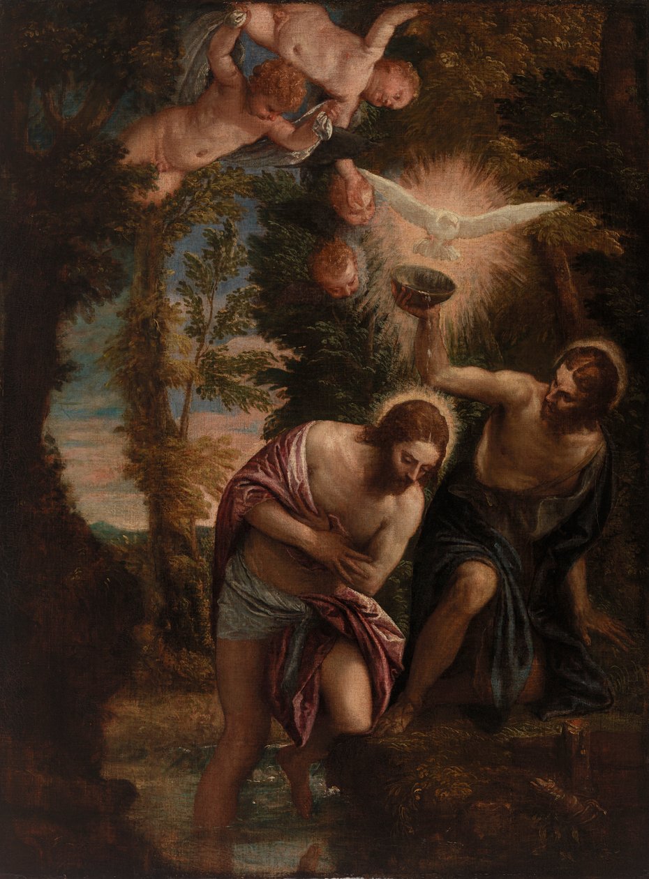 Battesimo di Cristo da Paolo Veronese