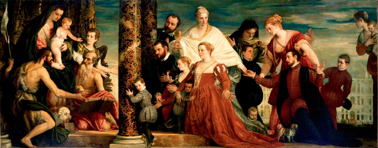 La Madonna della famiglia Cuccina da Paolo Veronese