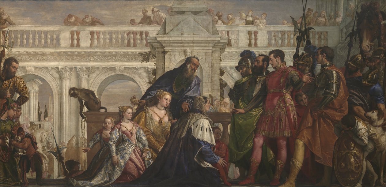 La famiglia di Dario al cospetto di Alessandro da Paolo Veronese