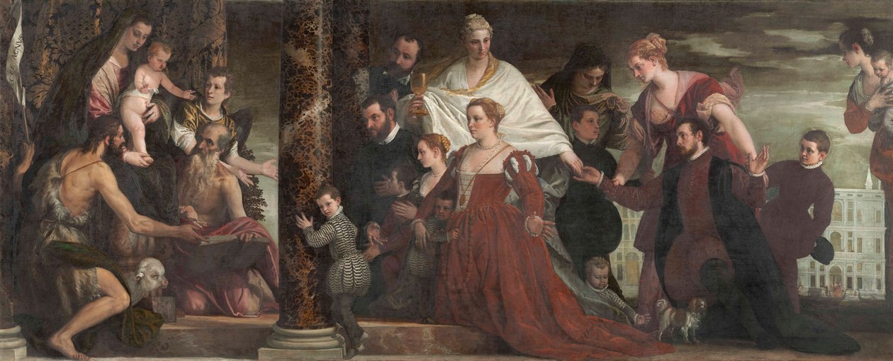 La Madonna della famiglia Cuccina da Paolo Veronese