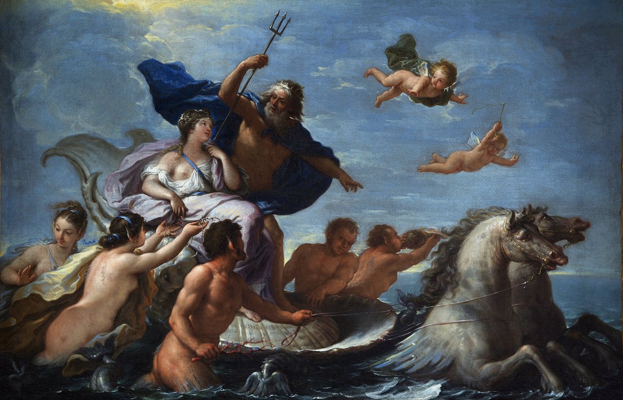Trionfo di Nettuno e Anfitrite da Paolo di Matteis