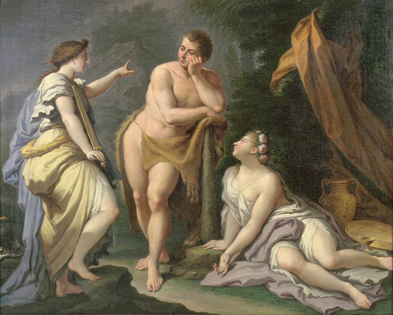 La scelta di Ercole da Paolo di Matteis